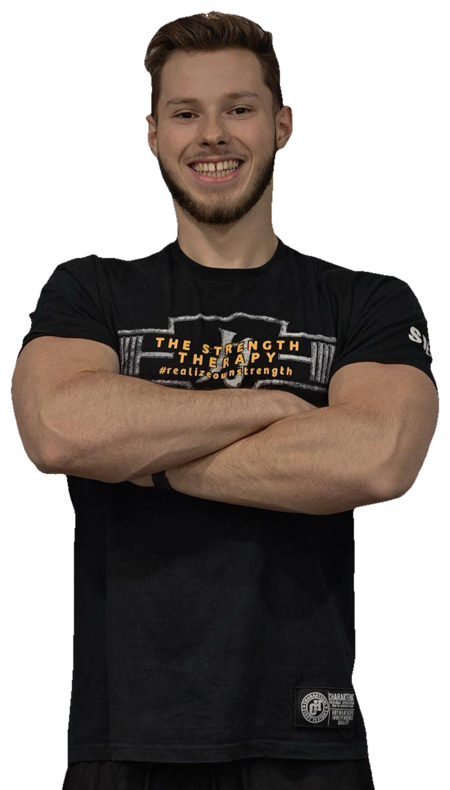 Oliver Sobiesiak, trener personalny na siłowni CityFit we Wrocławiu